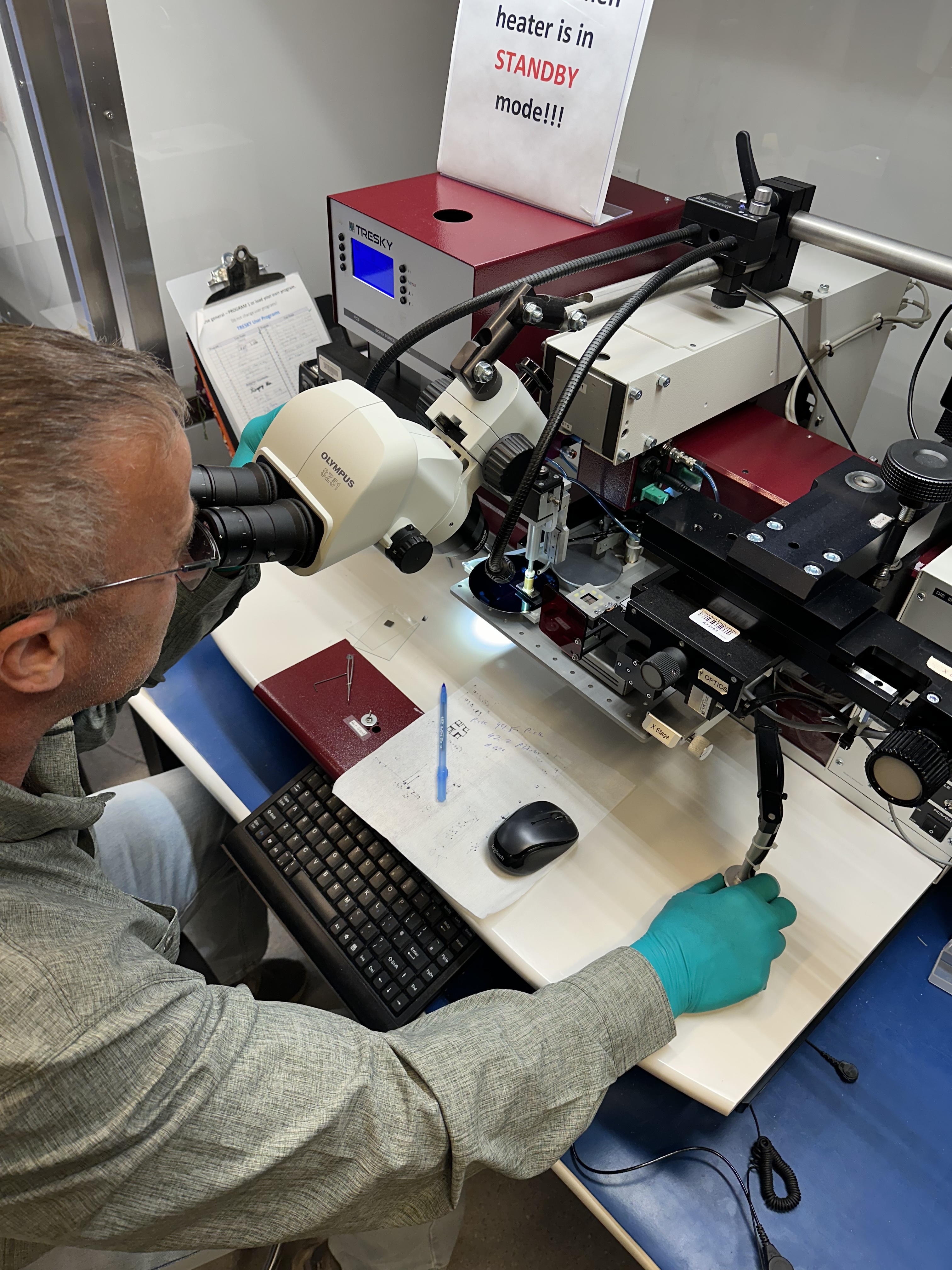 Princeton Materials Institute instrumentation for chip fabrication